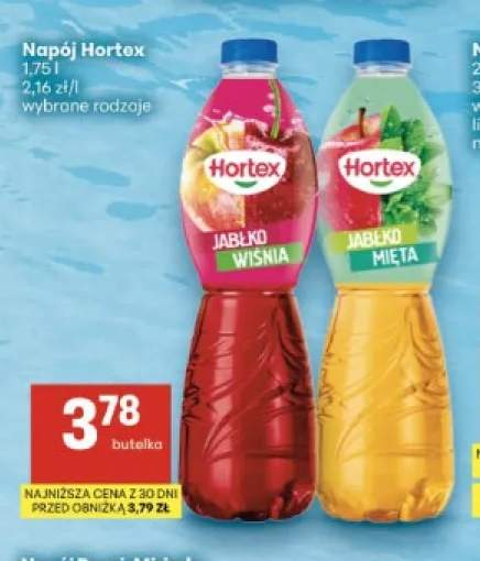 Napój Hortex jabłko wiśnia +1 wariant