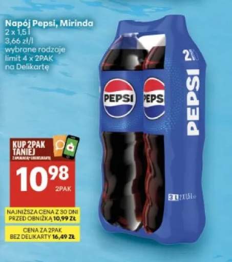 Napój gazowany Mirinda 2-pak +1 wariant