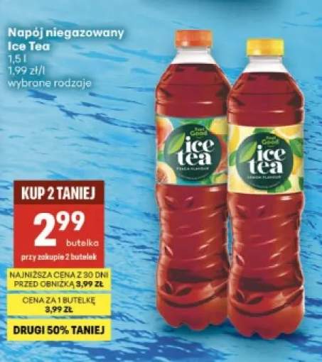 Napój niegazowany Ice Tea brzoskwiniowy Feel Good +1 wariant