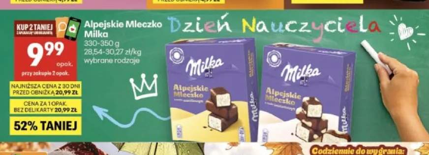 Alpejskie Mleczko Milka