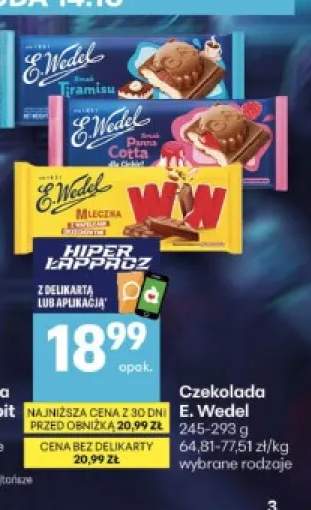 Czekolada Tiramisu +2 warianty