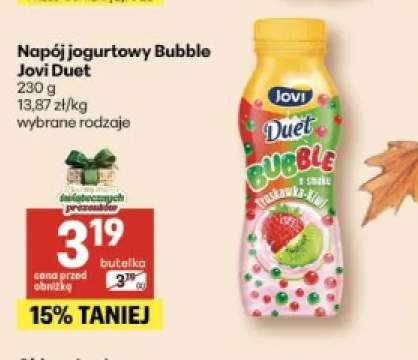 Napój jogurtowy Bubble Jovi Duet
