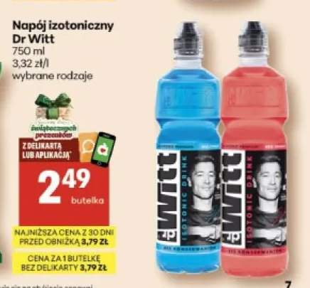 Napój izotoniczny Dr Witt