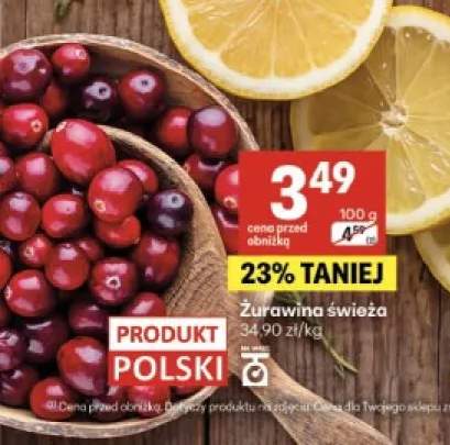 Żurawina świeża