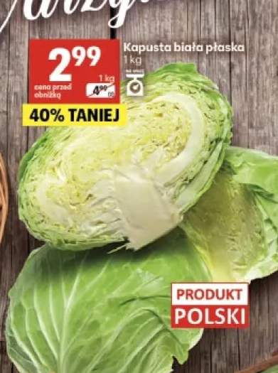 Kapusta biała płaska