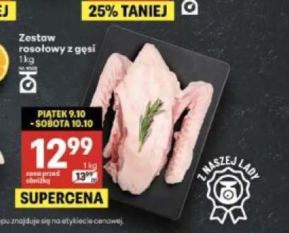 Zestaw rosołowy z gęsi