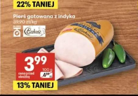 Pierś gotowana z indyka Łukosz