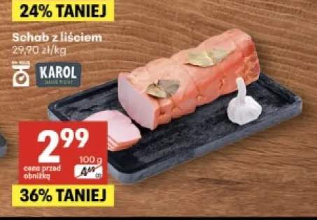 Schab z liściem Karol