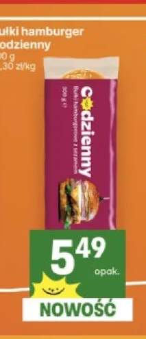 Bułki hamburger Codzienny