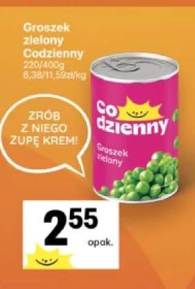 Groszek zielony Codzienny