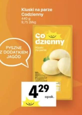Kluski na parze Codzienny