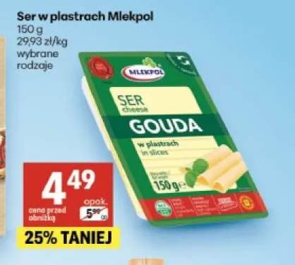 Ser w plastrach Mlekpol