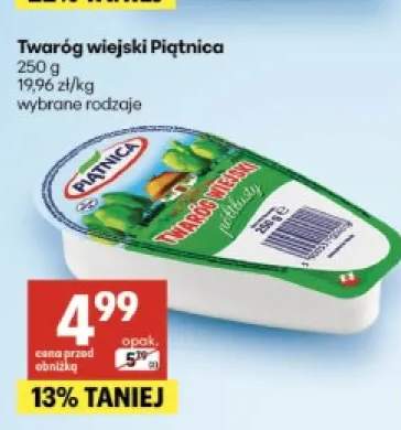 Twaróg wiejski Piątnica