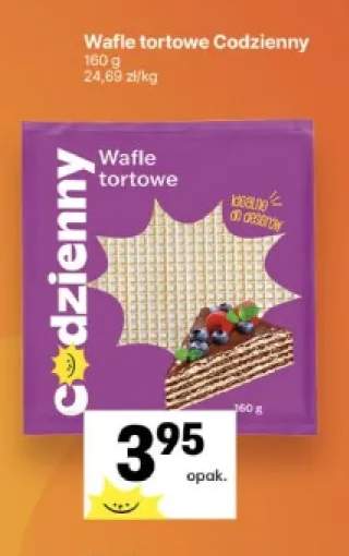 Wafle tortowe Codzienny