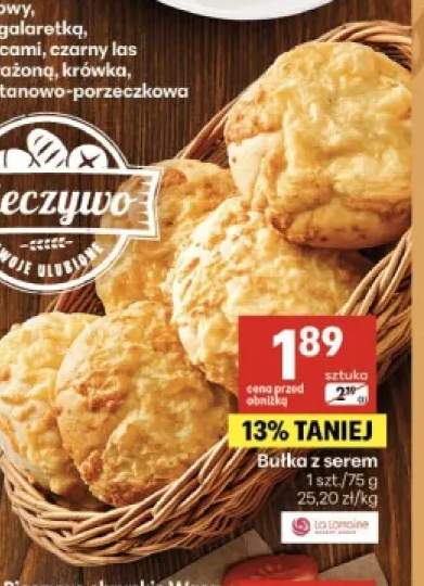 Bułka z serem La Lorraine