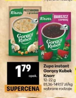 Zupa instant Gorący Kubek Knorr