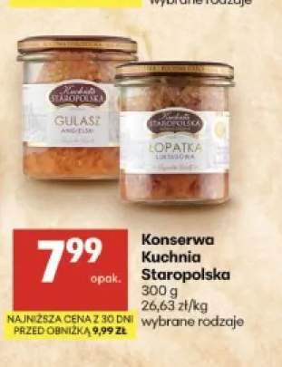 Konserwa Kuchnia Staropolska