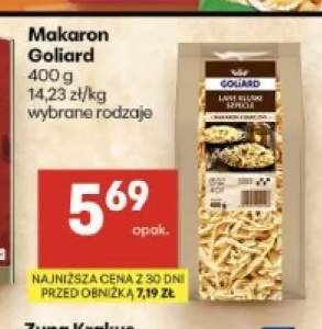Makaron Goliard lane kluski szpecle