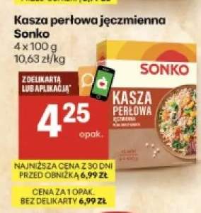 Kasza perłowa jęczmienna Sonko