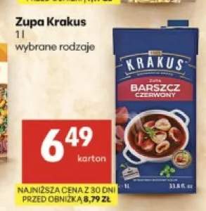 Zupa Krakus barszcz czerwony