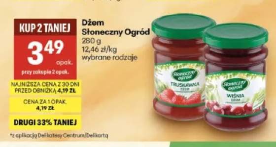 Dżem truskawkowy Słoneczny Ogród +1 wariant