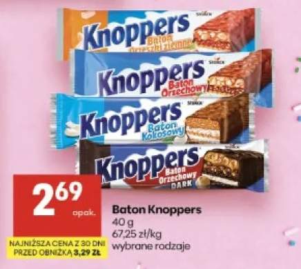Baton Knoppers orzechowy +3 warianty