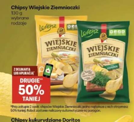 Chipsy Wiejskie Ziemniaczki koperek +1 wariant