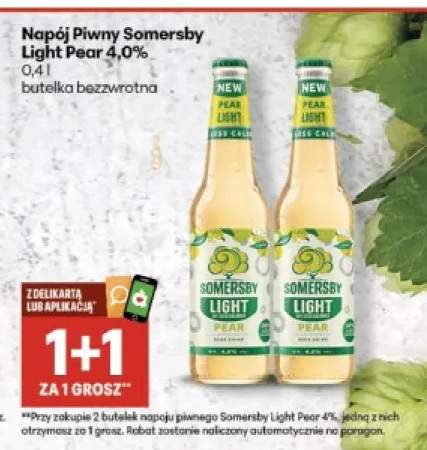 Napój piwny Somersby Light Pear 4%