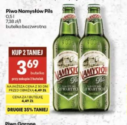 Piwo Namysłów Pils