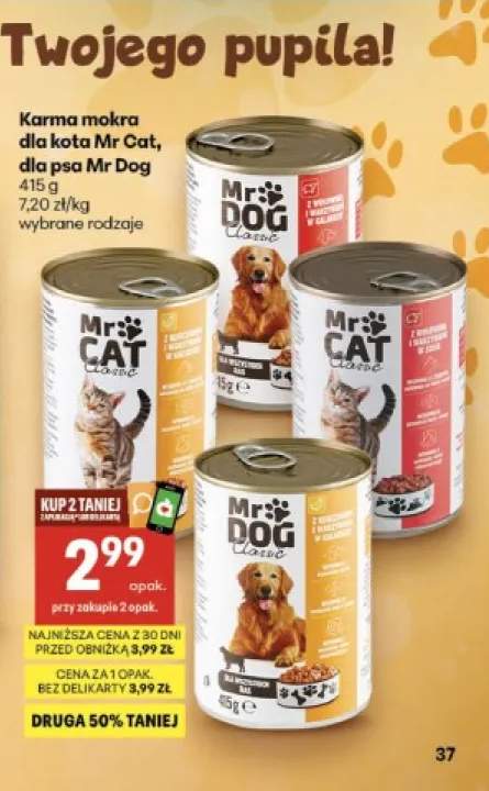 Karma mokra dla kota z kurczakiem i warzywami w galaretce Mr Cat +3 warianty