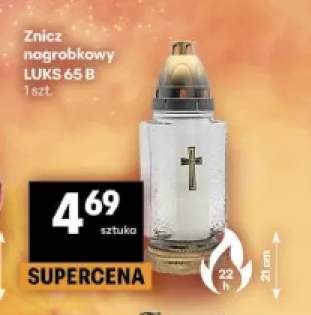 Znicz nagrobkowy Luks 65 B