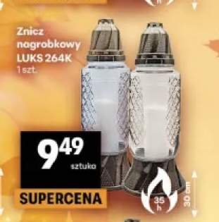 Znicz nagrobkowy Luks 264K