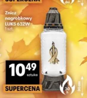 Znicz nagrobkowy Luks 632W