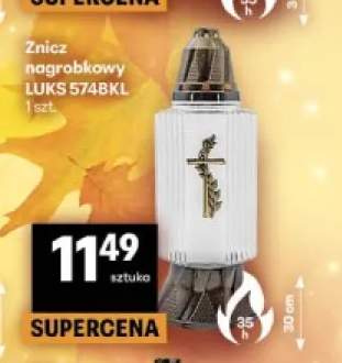 Znicz nagrobkowy Luks 574BKL