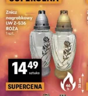 Znicz nagrobkowy Lw Z-536 Róża