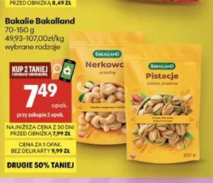 Bakalie Bakalland nerkowce +1 wariant