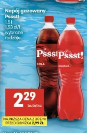 Napój gazowany Pssst! Cola +1 wariant