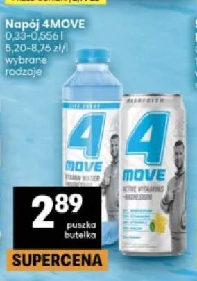 Napój 4MOVE Vitamin Water +1 wariant