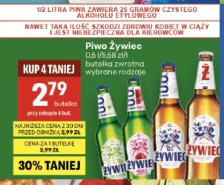 Piwo Żywiec +2 warianty