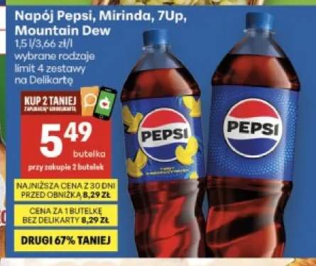 Napój gazowany Pepsi +3 warianty