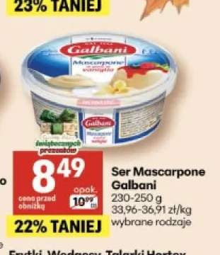 Ser mascarpone Galbani