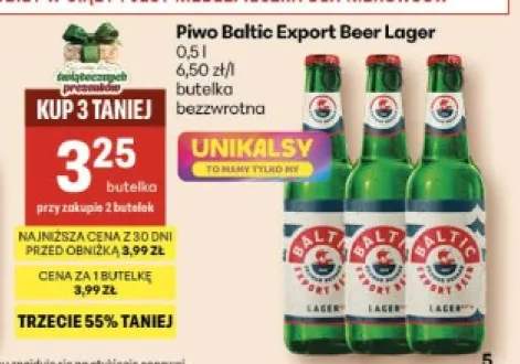 Piwo Baltic Export Beer Lager