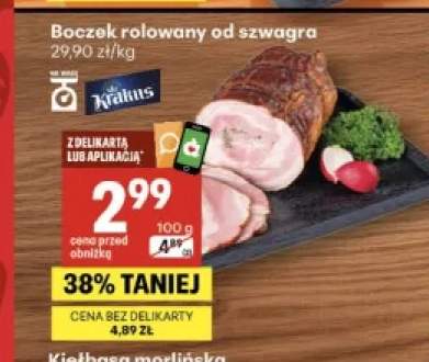 Boczek rolowany od szwagra Krakus