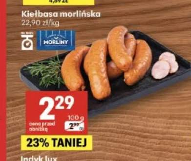Kiełbasa morlińska Morliny