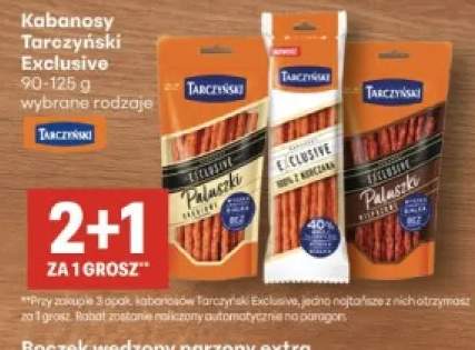 Kabanosy Tarczyński Exclusive Paluszki drobiowe +2 warianty
