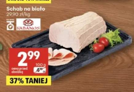 Schab na biało Kabanos