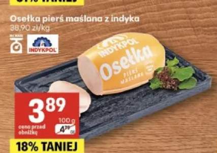 Osełka pierś maślana z indyka Indykpol