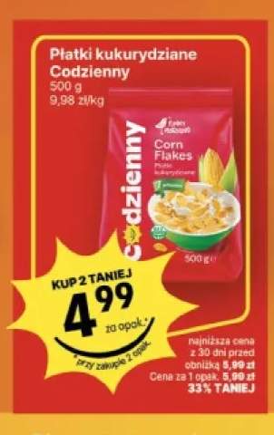 Płatki kukurydziane Codzienny