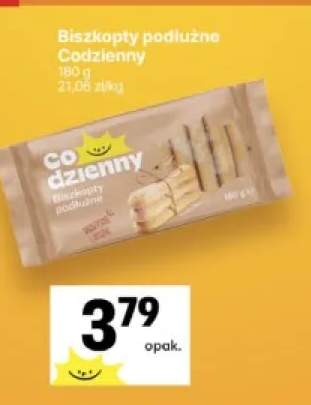 Biszkopty podłużne Codzienny