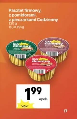 Pasztet firmowy Codzienny +2 warianty